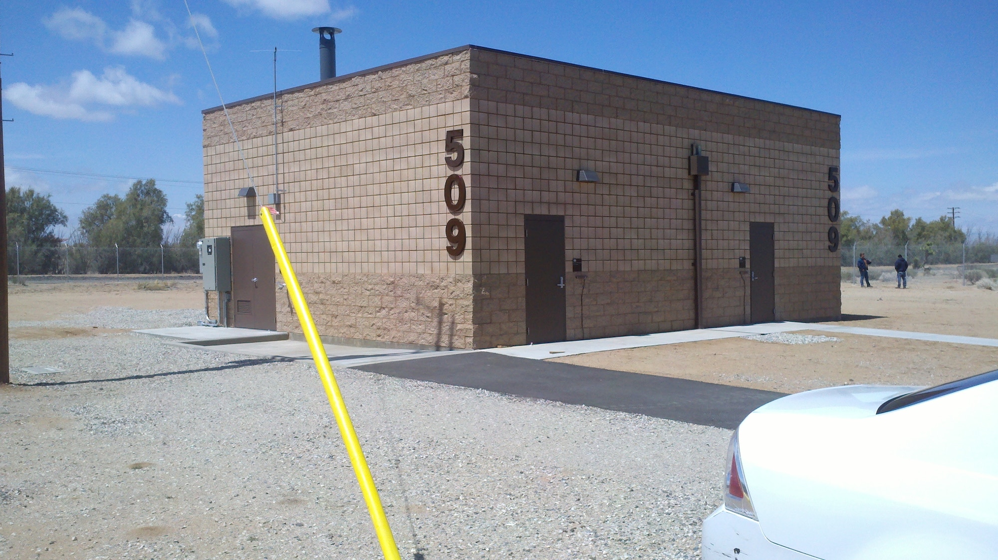 Air Force Plant 42 partnered with the Defense Logistics Agency-Energy in creating the new Air Force operated Plant 42 fuels testing laboratory. The Petroleum Oil and Lubricants Laboratory Building was officially dedicated April 13. (Courtesy photo)
