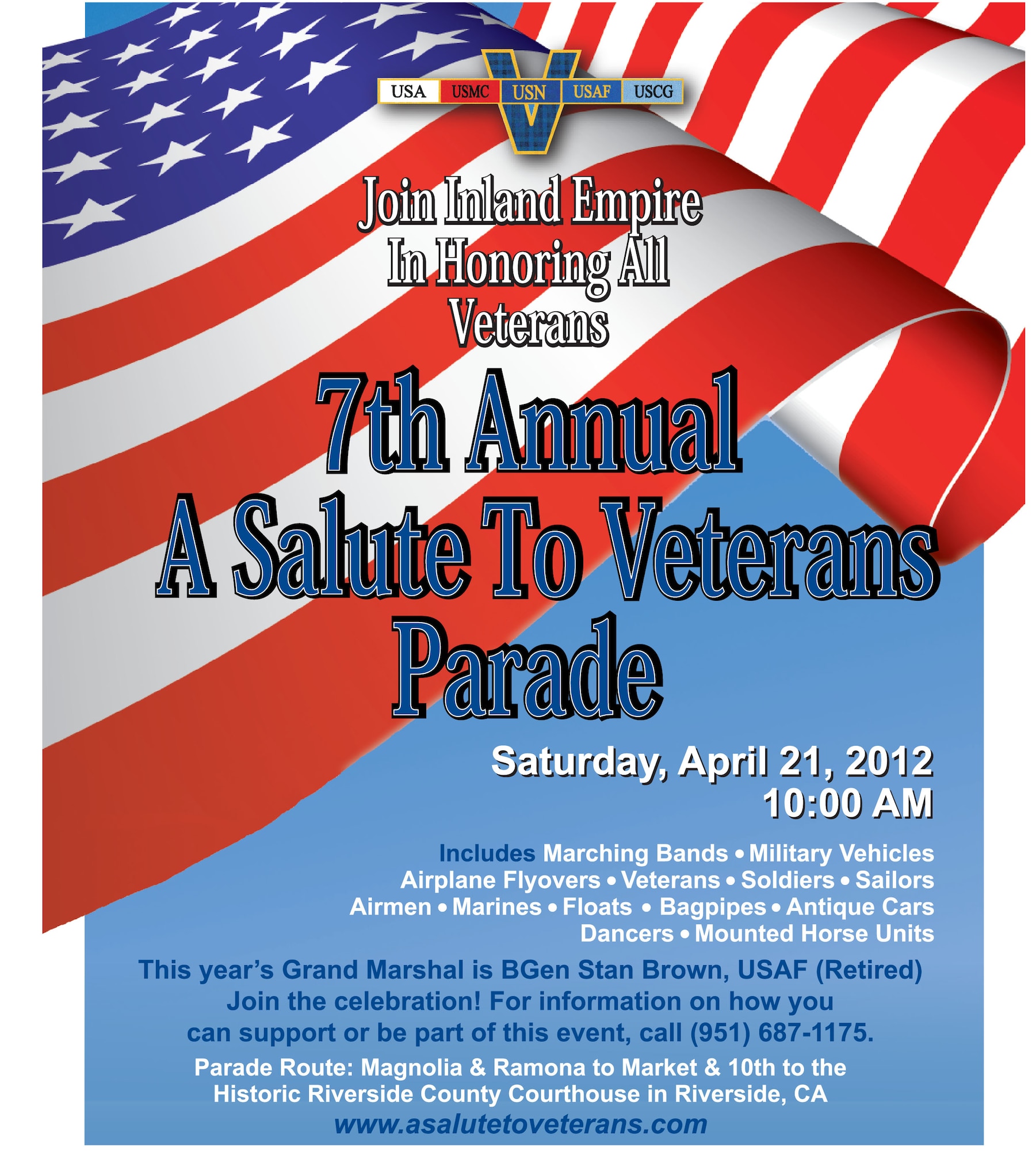 Riverside's Salute to Veterans Parade