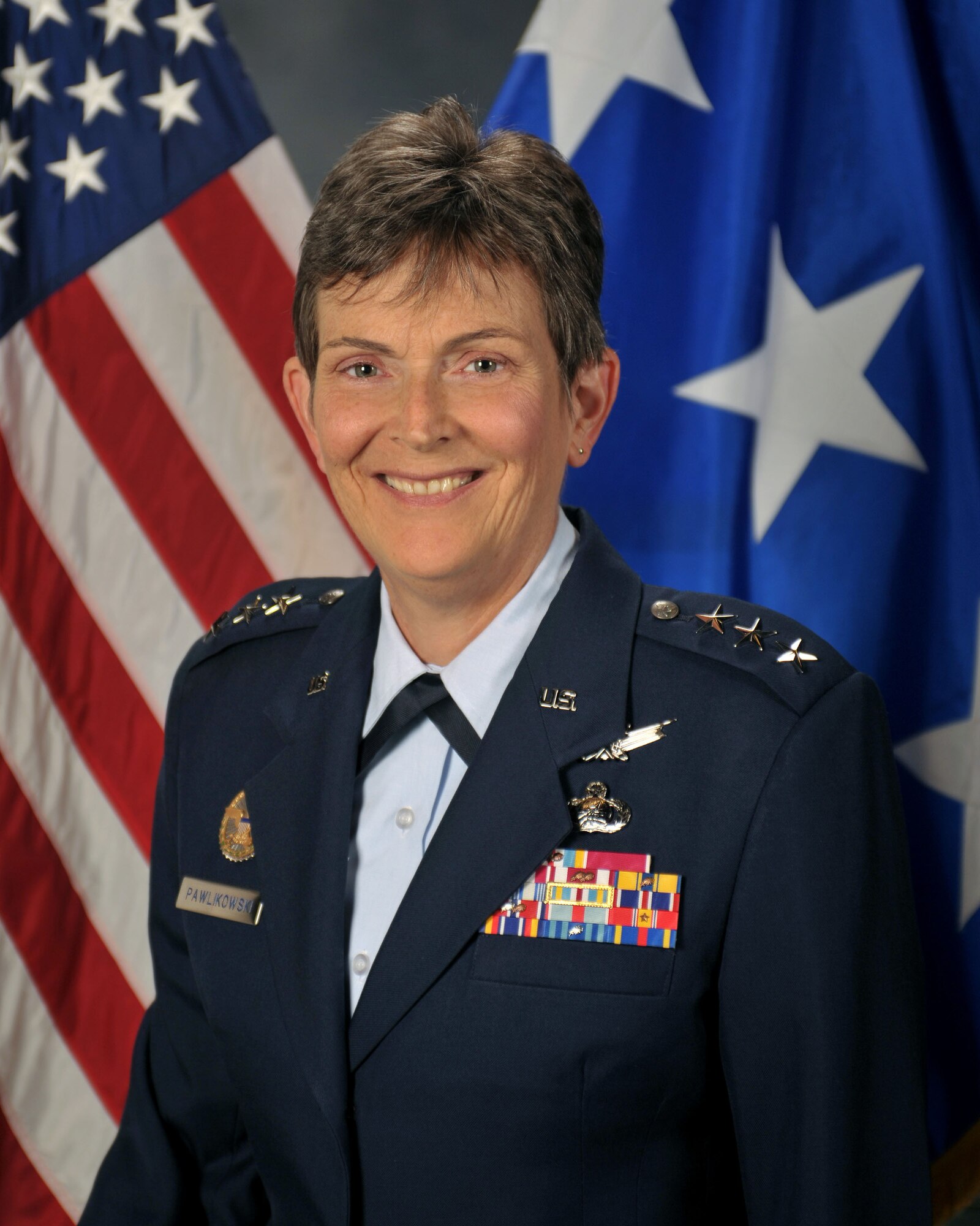 Official U.S. Air Force photo of Lt. Gen. Ellen M. Pawlikowski, commander, Space and Missile Systems Center, Los Angeles Air Force Base, Calif.
