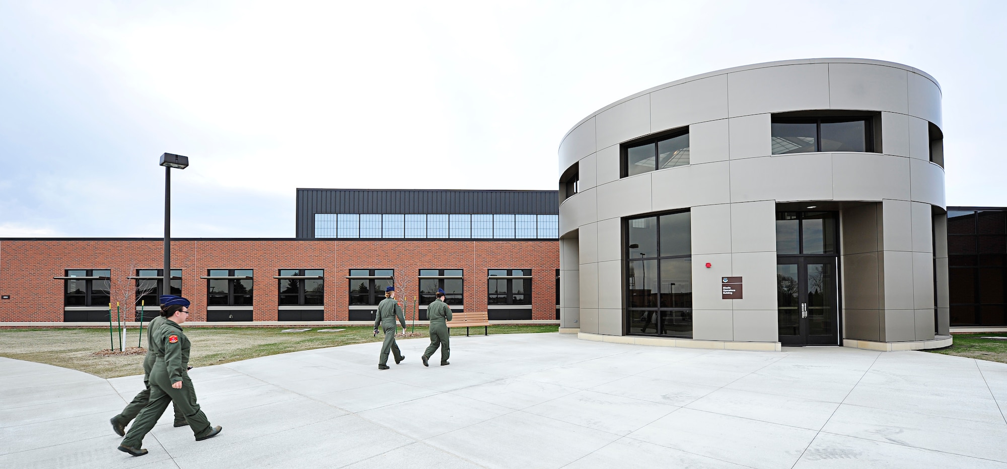 MINOT AIR FORCE BASE, N.D. -- The 91st Missile Wing Operations building was recently awarded a gold rating from the U.S. Green Building Council. (U.S. Air Force photo/Senior Airman Desiree Esposito)