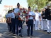 Col. Aaron Vangelisti, 433rd Airlift Wing Vice Commander carries a wreath alongside Chief Master Sgt. Rodney Christa, 433rd Medical Group, during the annual Fiesta Pilgrimage to the Alamo ceremony April 23, 2012 in San Antonio, Texas.. (U.S. Air Force photo/ Maj. Tim Wade)