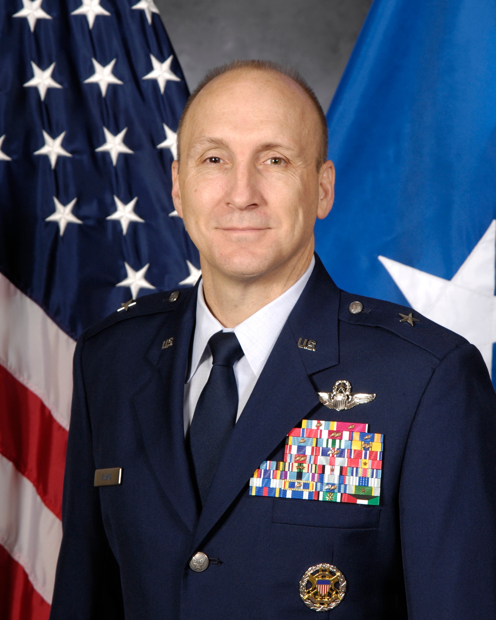 Brig. Gen. David W. Allvin, Commander, 618th Air and Space Operations Center (Tanker Airlift Control Center)