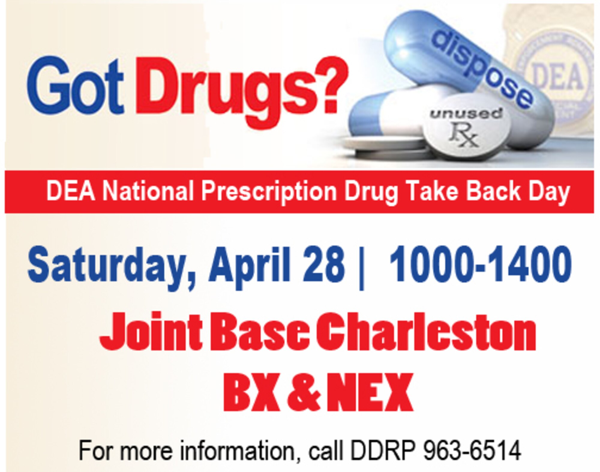 DEA National Prescription Drug Take Back Day