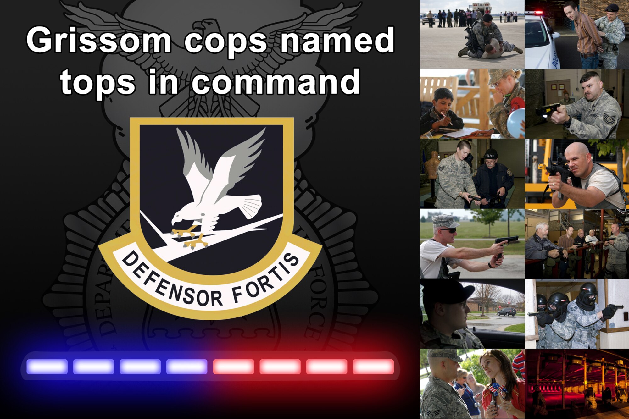 GRISSOM AIR RESERVE BASE, Ind. -- The 434th Security Forces Squadron was recently named the Air Force Reserve Command Security Forces Outstanding Unit for 2011. (U.S. Air Force graphic/Tech. Sgt. Mark R. W. Orders-Woempner)
