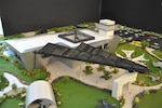 A model representation of what the new Airman Heritage Museum will look like. (Courtesy photo)
