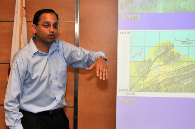 Dr. Swaminathan Krishman and his colleagues at the California Institute of Technology are trying to answer a critical question. What is going to happen to modern, tall buildings when an event like a 7.9 magnitude quake happens? Krishman spoke during a "brown bag" luncheon held for professional development and, on occasions like this, to inform employees so they are better prepared for the “big one.”