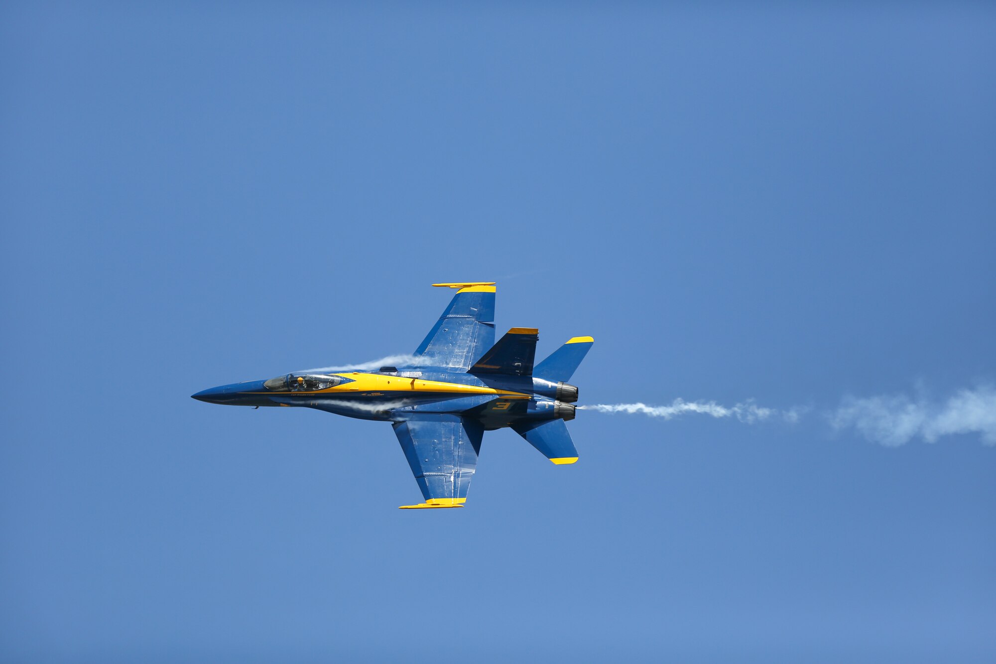 Blue Angels perform at the 2012 Robins Air Show. (U.S. Air Force photo by 1st Lt. Joel Cooke)