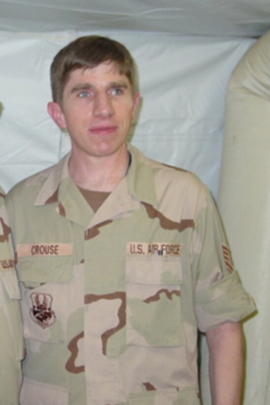 File portrait of Technical Sgt. Robert R. Crouse, an aerospace maintenance specialist with the 910th Maintenance Operations Flight. 