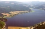 aerial photo of Cottage Grove Dam