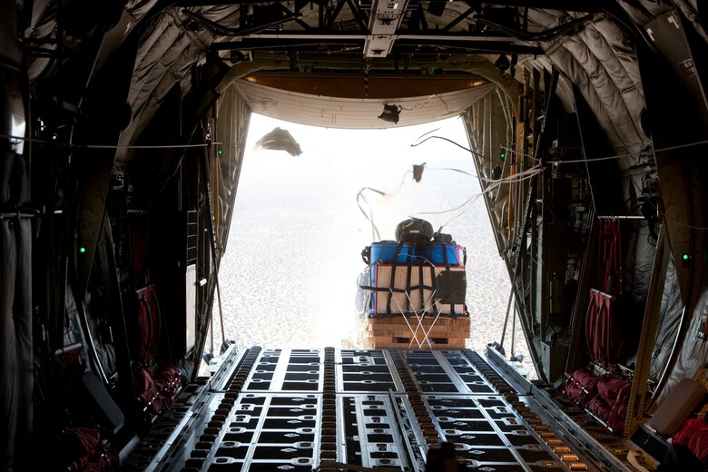 418th FLTS takes testing new C130 airdrop system to whole new level