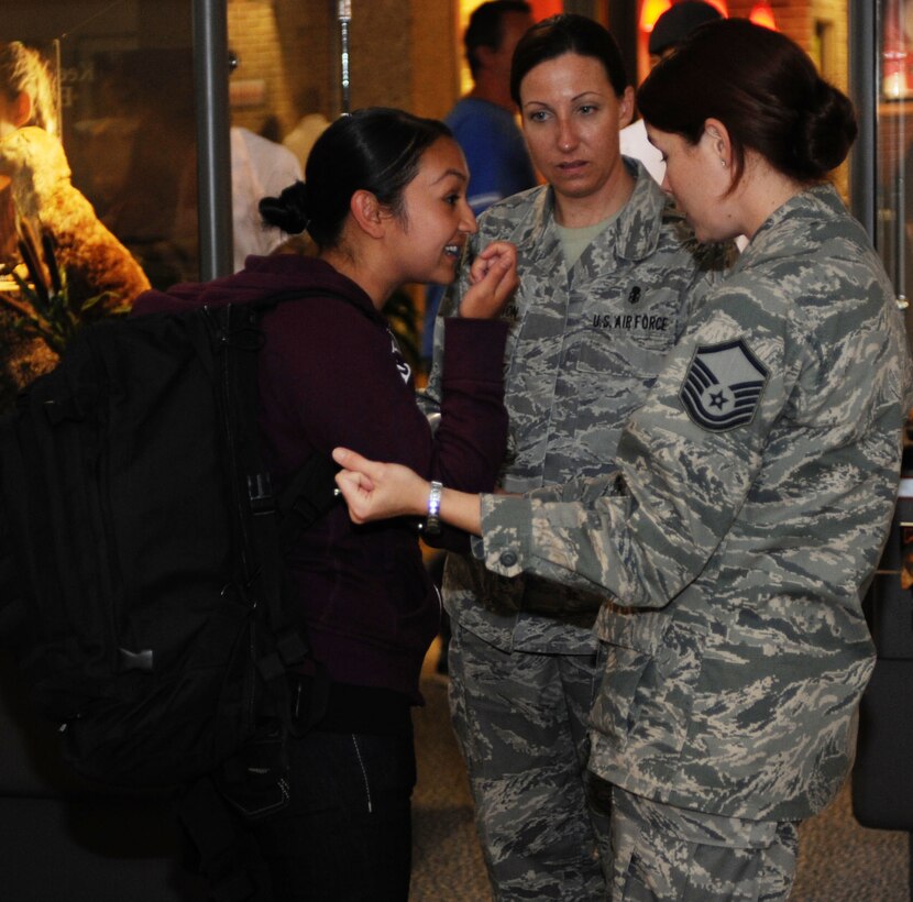 A 633rd Medical Group team from Langley Air Force Base, Va., landed at Norfolk International Airport July 31 after supporting New Horizons humanitarian operations near Huancavelica, Peru. In two weeks of patient care, U.S. Air Force and Chilean medical personnel worked side-by-side to attend to more than 300 patients, perform about 40 surgeries, and replace roughly 60 percent of the bed space lost as a result of the Feb. 27, 8.8 magnitude earthquake. About 150 U.S. and Peruvian first-responders will practice responding to a simulated earthquake and an aircraft-crash scenario to conclude the three-month endeavor. (U.S. Air Force photo by Airman 1st Class Austin Harvill)