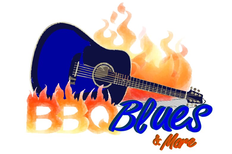 BBQ and Blues festival logo. (U.S. Air Force graphic)