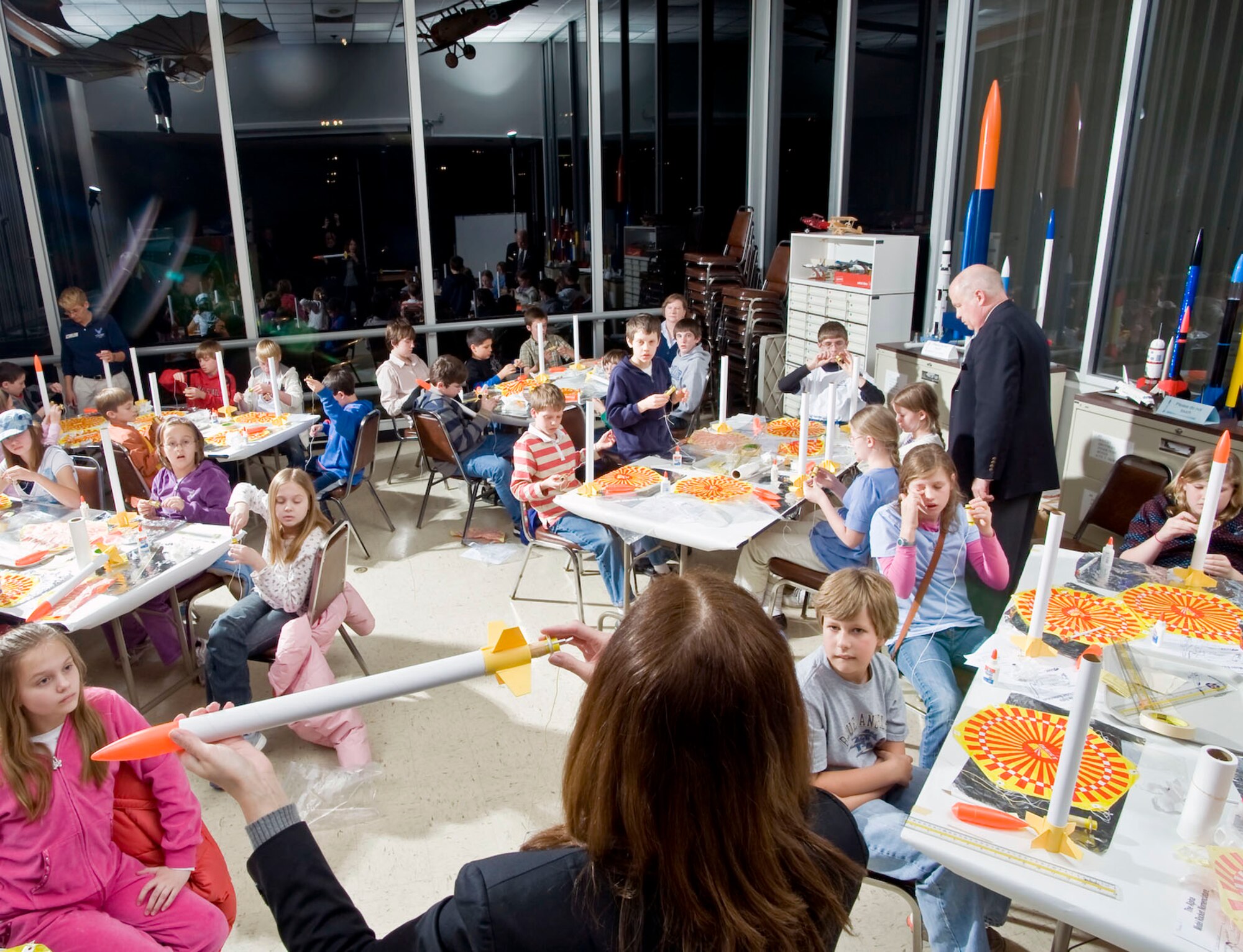 DAYTON, Ohio -- The National Museum of the U.S. Air Force offers a variety of educational programs for all ages. (Air Force Museum Foundation photo by Dan Patterson)