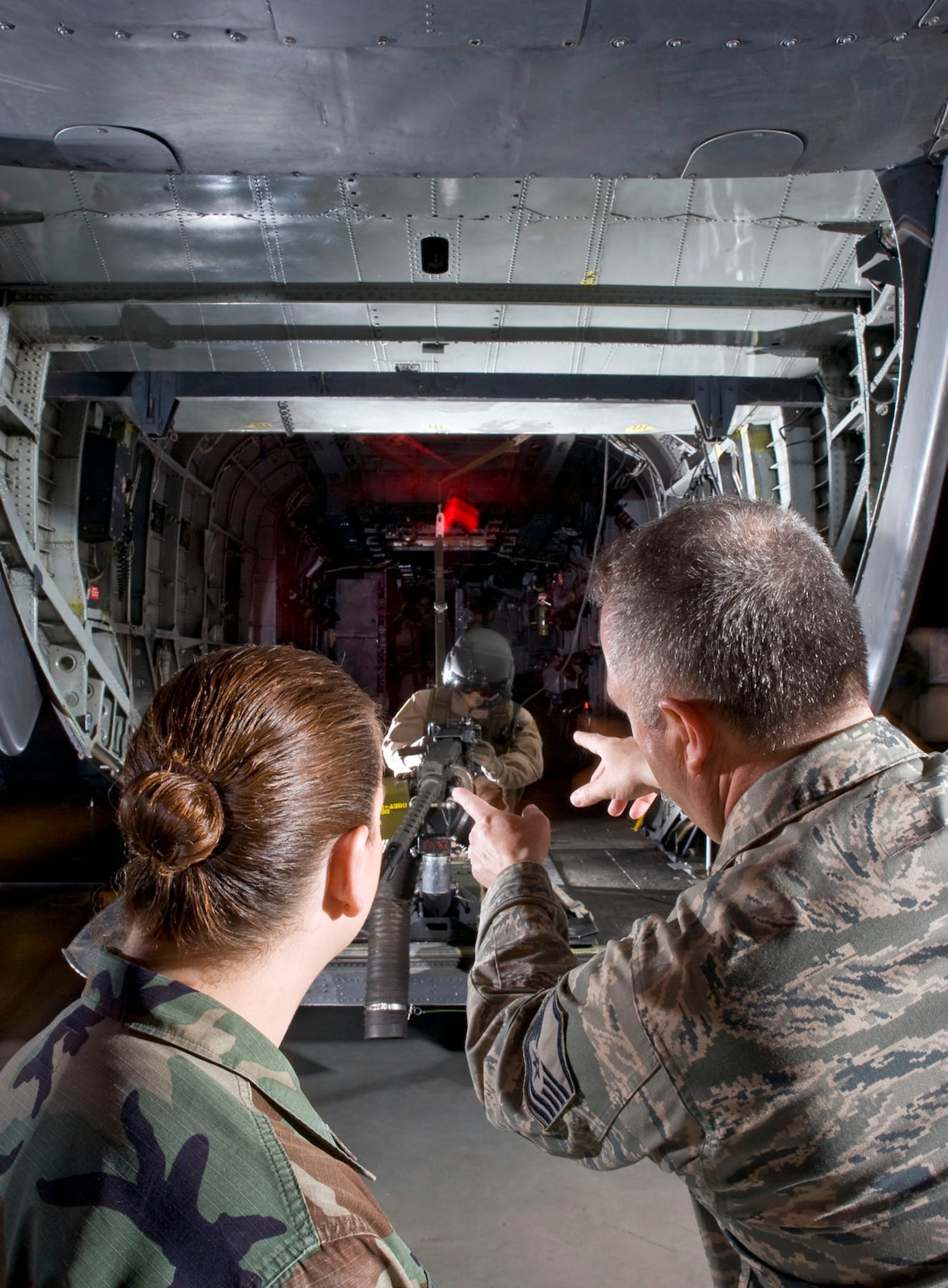 DAYTON, Ohio -- Warrior Airmen exhibit in the Cold War Gallery at the National Museum of the United States Air Force. (Air Force Museum Foundation photo by Dan Patterson)