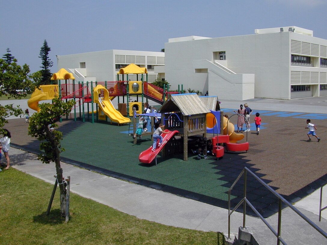 Playground equipment Kadena Air Base, Japan.  (Official USACE photo)          