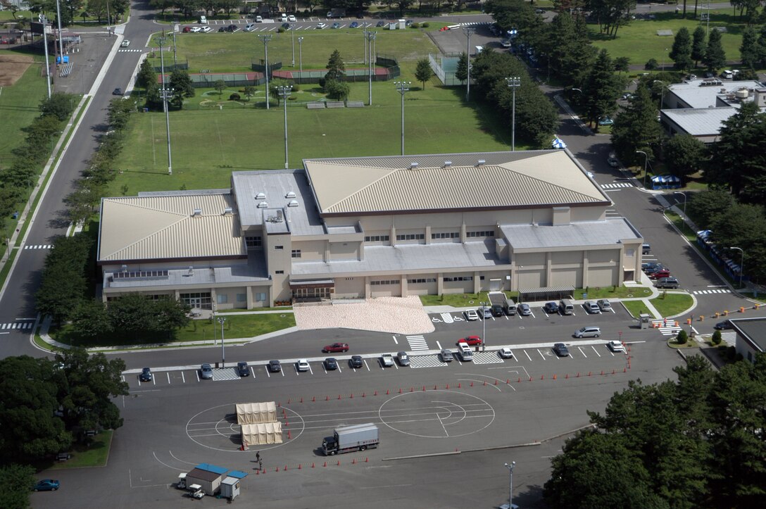 Yano Fitness Center, Camp Zama, Japan. (Official USACE photo)   