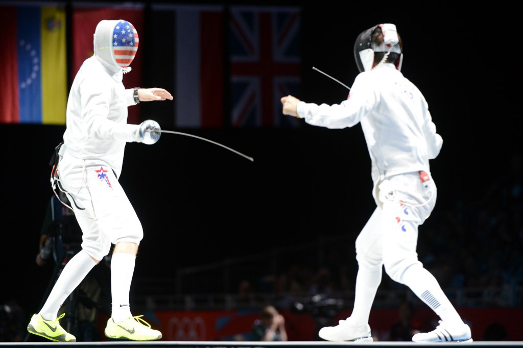 AF Reservist finishes 4th in Olympic epee fencing > Air Force > Article