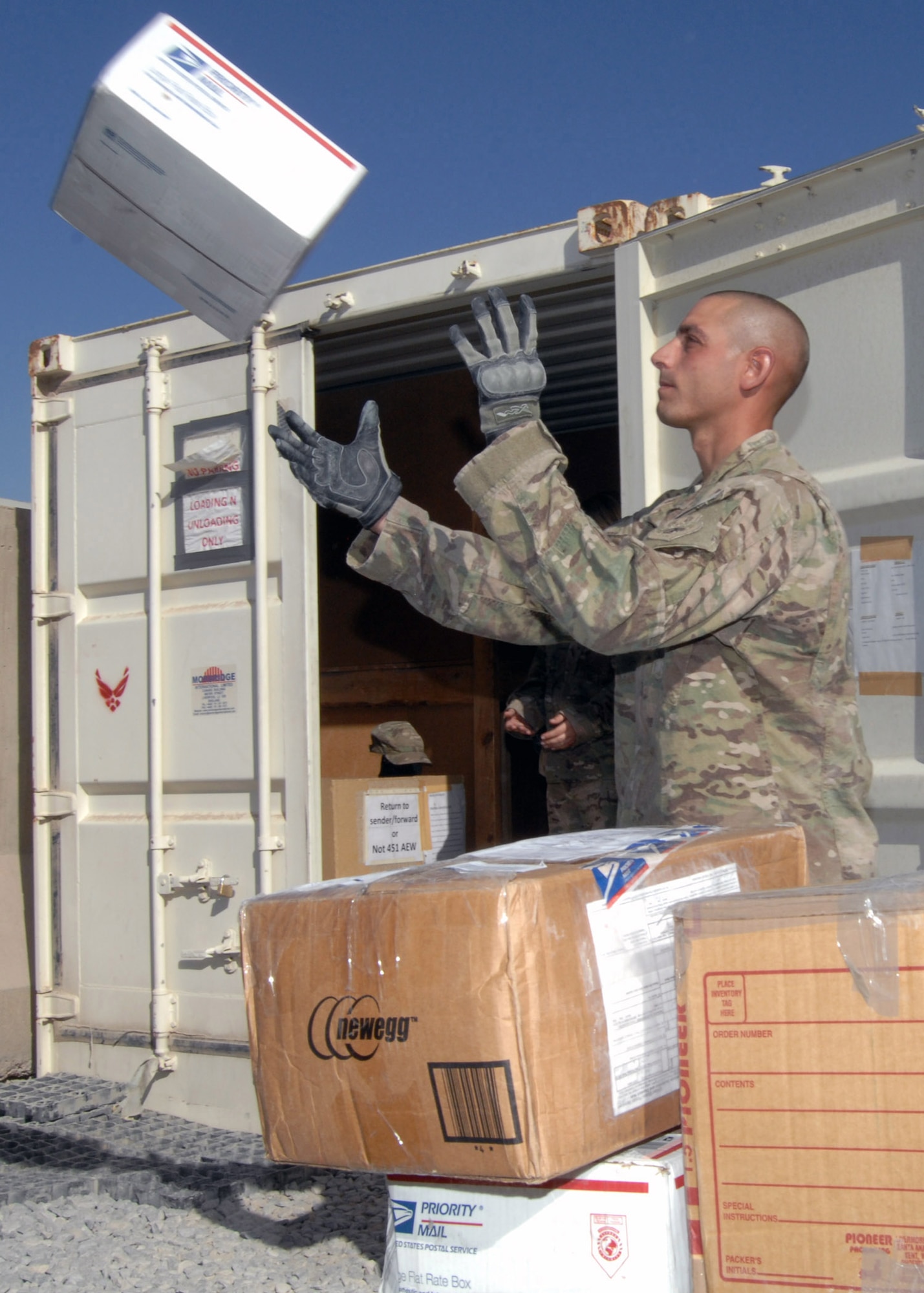 Mail and Packages During Boot Camp