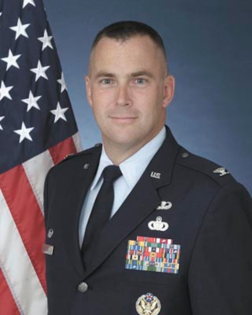 Col. Gregory Reese, former 37th Training Group commander. (Official Air Force photo)