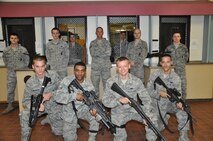 MINOT AIR FORCE BASE, N.D. -- The 5th Security Forces Squadron’s Armory section is the primary armory for all Security Force Defenders and Office of Special Investigations personnel assigned to both the 5th Bomb Wing and the 91st Missile Wing. They issue and turn in over 630 weapons and 104 thousand rounds of ammunition, providing 100 percent accountability, on a daily basis. They are also Minot Air Force Base’s only storage option for unaccompanied residents privately owned weapons. (U.S. Air Force photo/Staff Sgt. Carmen Washington)