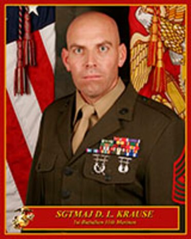 Sergeant Major Daniel Kraus
Sergeant Major
1st Battalion, 11th Marines