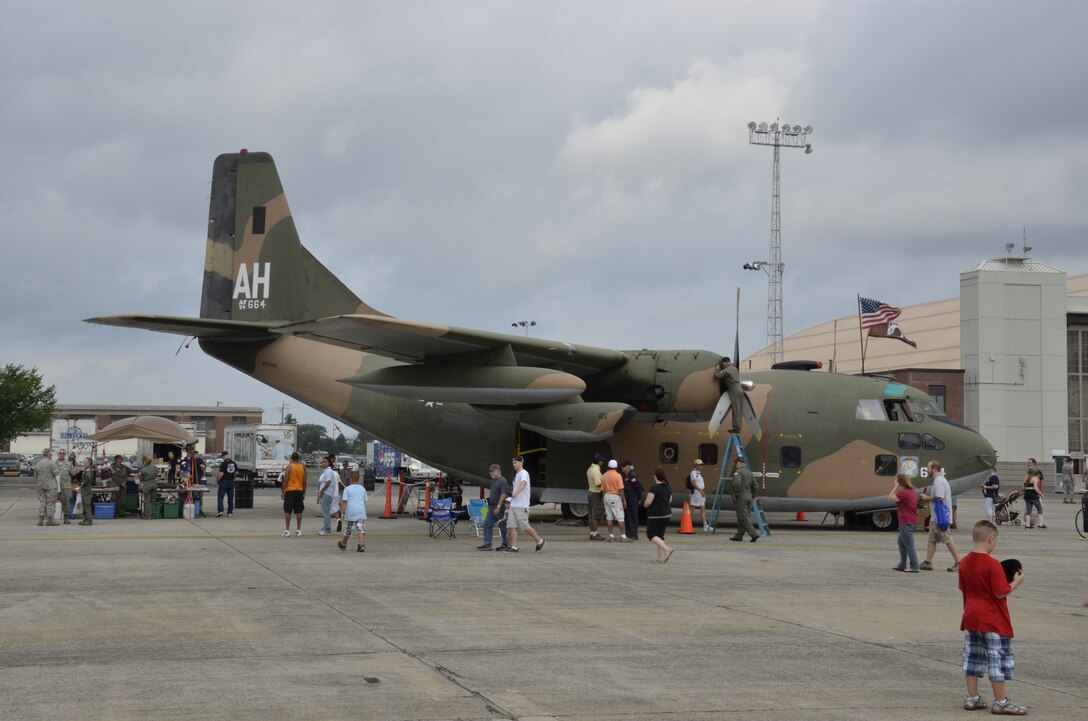 The Air Show August 4th and 5th 2012 is the largest Westover has had since 1974, boasting more than 60 aircraft. (U.S. Air Force photo/TSgt. Timm Huffman)