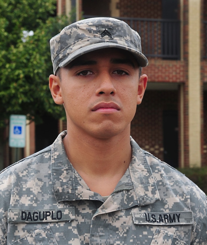 U.S. Army Sgt. Anthony Dagulpo – 235th Signal Company
“Encourage them to do the best they can and strive toward a better level than their current NCO’s level.” (U.S. Air Force photo by Staff Sgt. Ashley Hawkins/Released)
