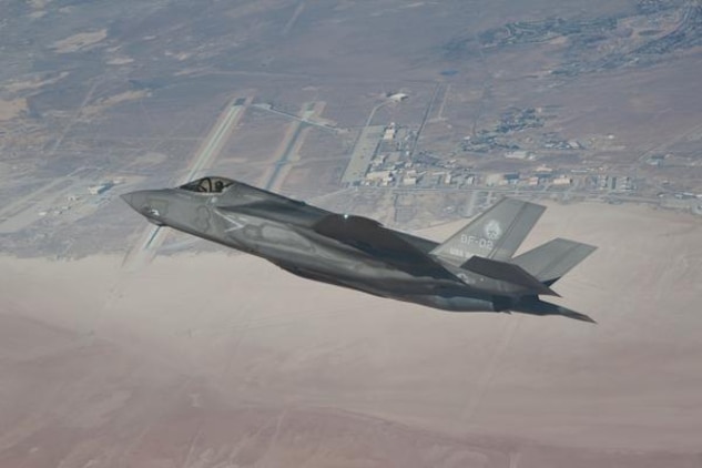 Lockheed Martin test pilot Dan Canin flies BF-2 during air start testing Aug. 8. Air starts test the ability of the F-35?s propulsion system to restart during flight. Verifying the restart capability of the propulsion system is part of the initial flight test program for the F-35 and a prerequisite for high angle-of-attack testing. The F-35B is the variant of the Joint Strike Fighter designed for use by U.S. Marine Corps, as well as F-35 international partners in the United Kingdom and Italy. The F-35B is capable of short take-offs and vertical landings to provide air power from amphibious ships, ski jump aircraft carriers and expeditionary airfields. The F-35B is undergoing test and evaluation at NAS Patuxent River prior to delivery to the fleet.
