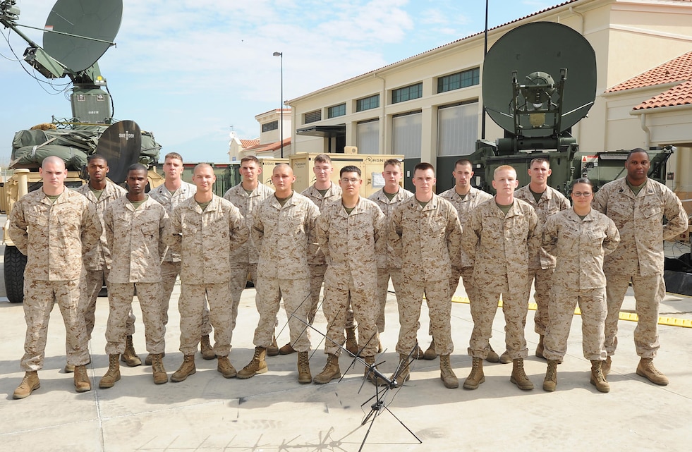 24th Marine Expeditionary Unit’s forwarddeployed satellite system