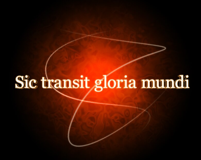 Sic Transit Gloria Mundi Air Combat Command Display