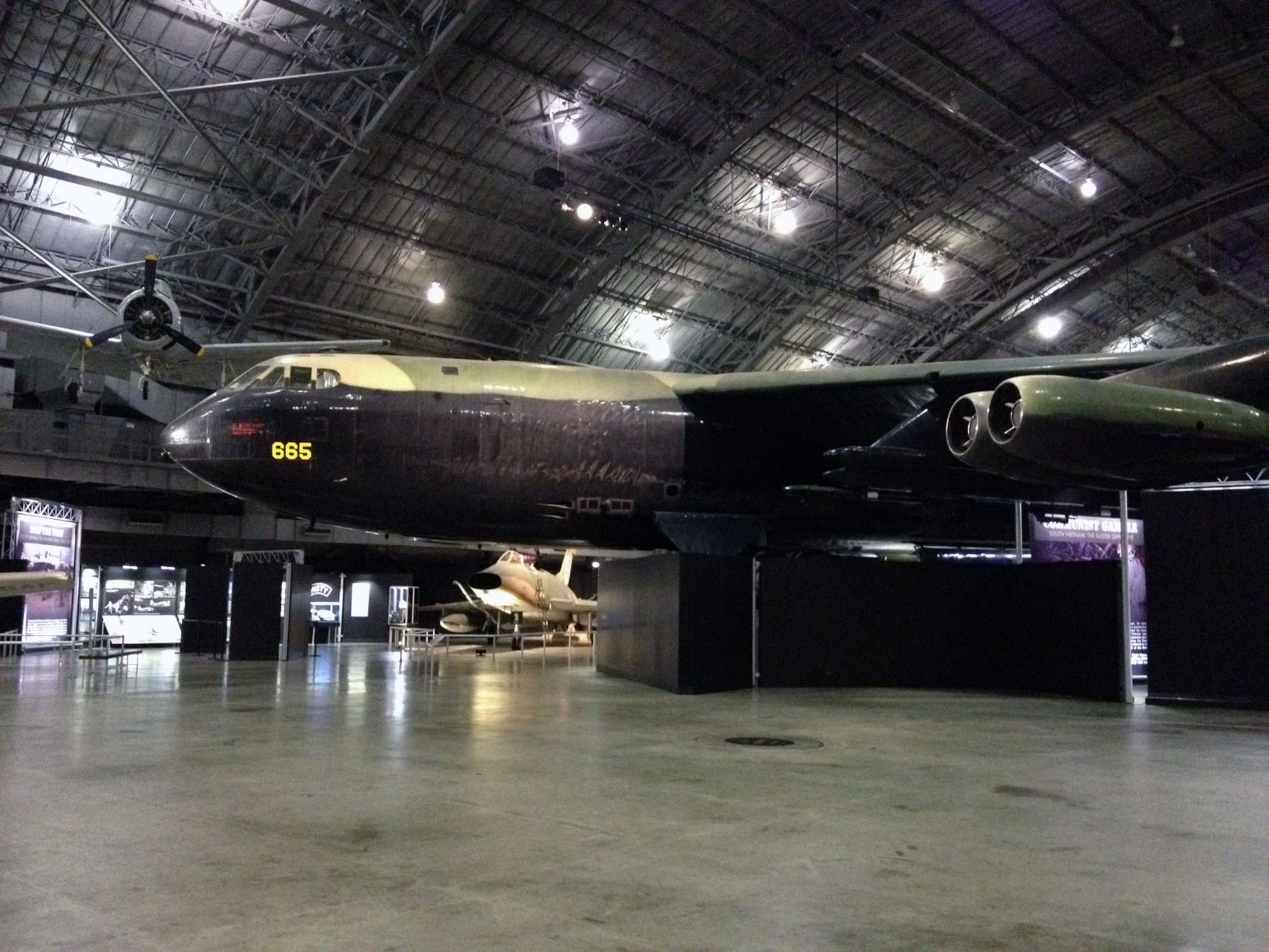 DAYTON, Ohio -- Boeing B-52D Stratofortress in the Southeast Asia War Gallery at the National Museum of the United States Air Force. (U.S. Air Force photo)