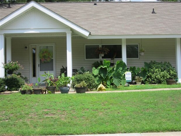 Forest City Communities recently announced their August Yard of the Month winners at Joint Base Charleston – Air Base. This yard belongs to Staff Sgt. Bradley Nicholson from the 628th Contracting Squadron. Yard of the Month winners receive a gift card for a local home improvement store. (Courtesy photo)