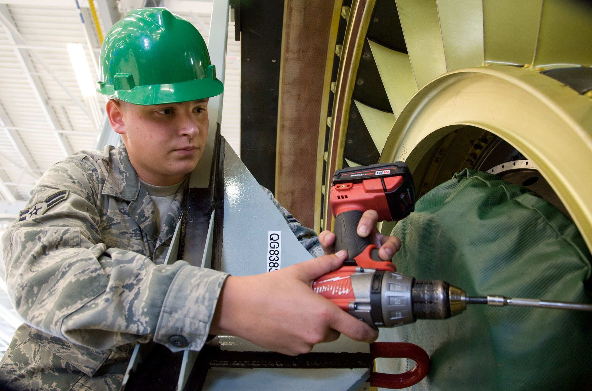 Airman 1st Class Benjamin Chevalier (U.S. Air Force photo by Adrian Rowan)