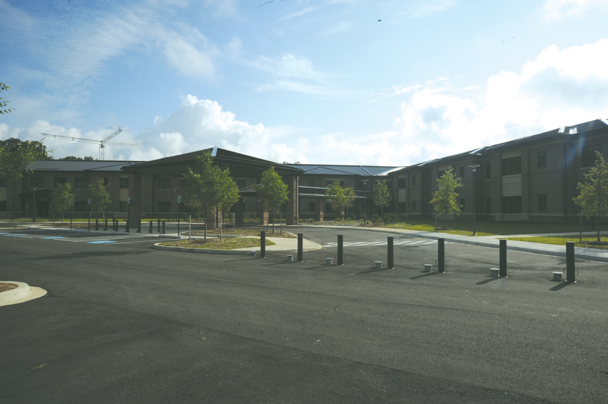 The new Andrews Temporary Living Facility opened at Joint Base Andrews, Md., Aug. 14, 2012.  The facility features 50 family living units and is located at the corner of Colorado avenue and F street. (U.S. Air Force photo/Staff Sgt. Torey Griffith)