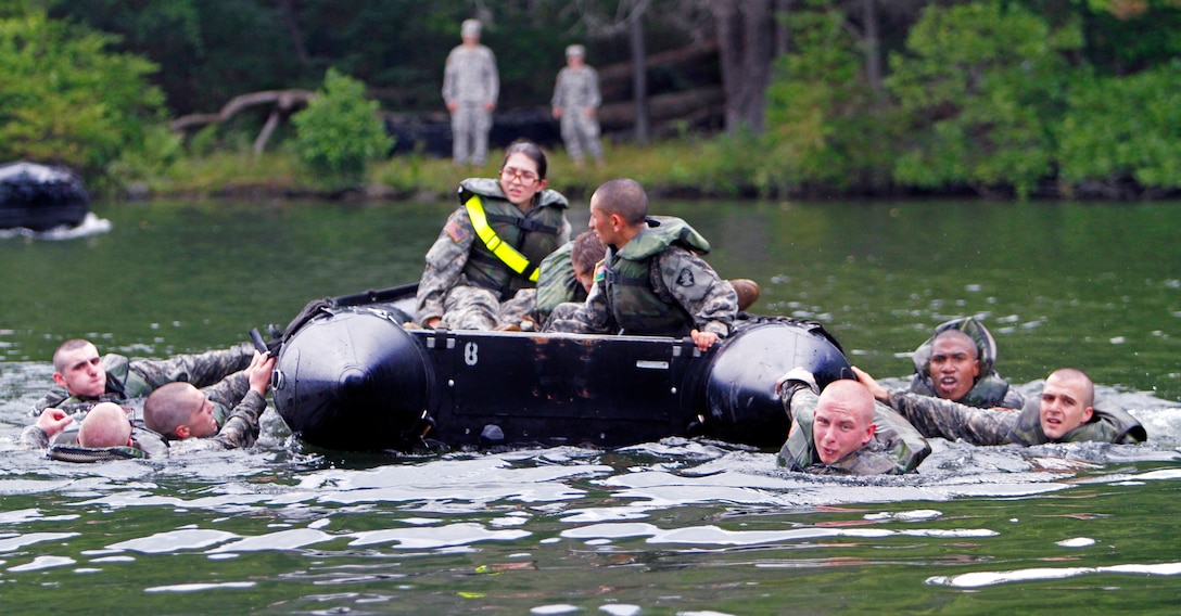 Cadets devise a plan to cross Lake Popolopen as quickly as possible ...