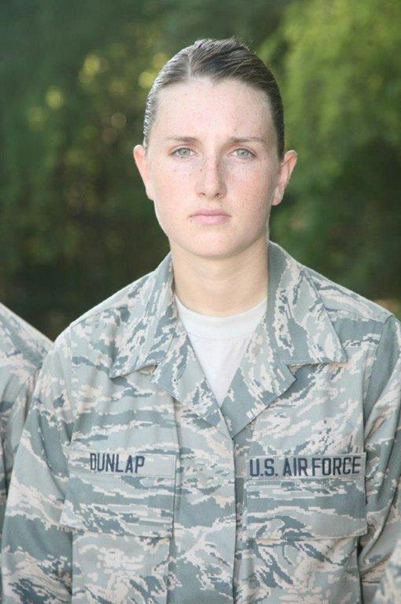 Photos appearing on the USAF BMT facebook page feature some 171st Air Refueling Wing recruits Alyssa Dunlap and Clarissa Fabus.