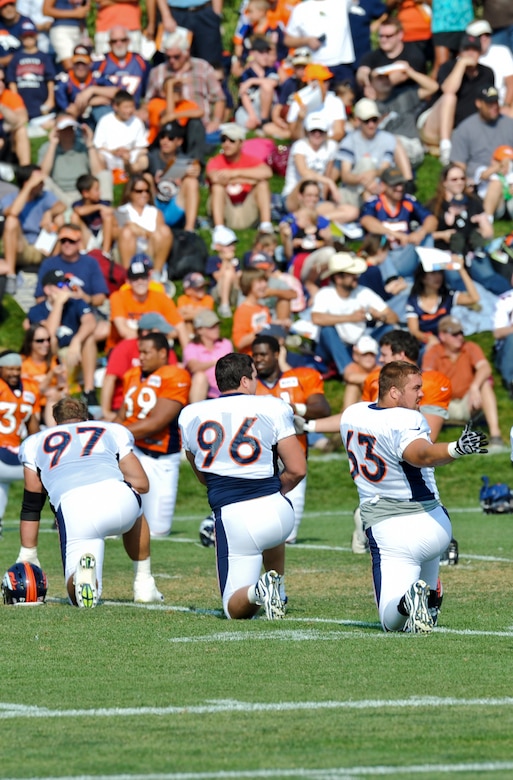 Lt Progressing Working Hard During Bronco S Training Camp 140th Wing Article Display