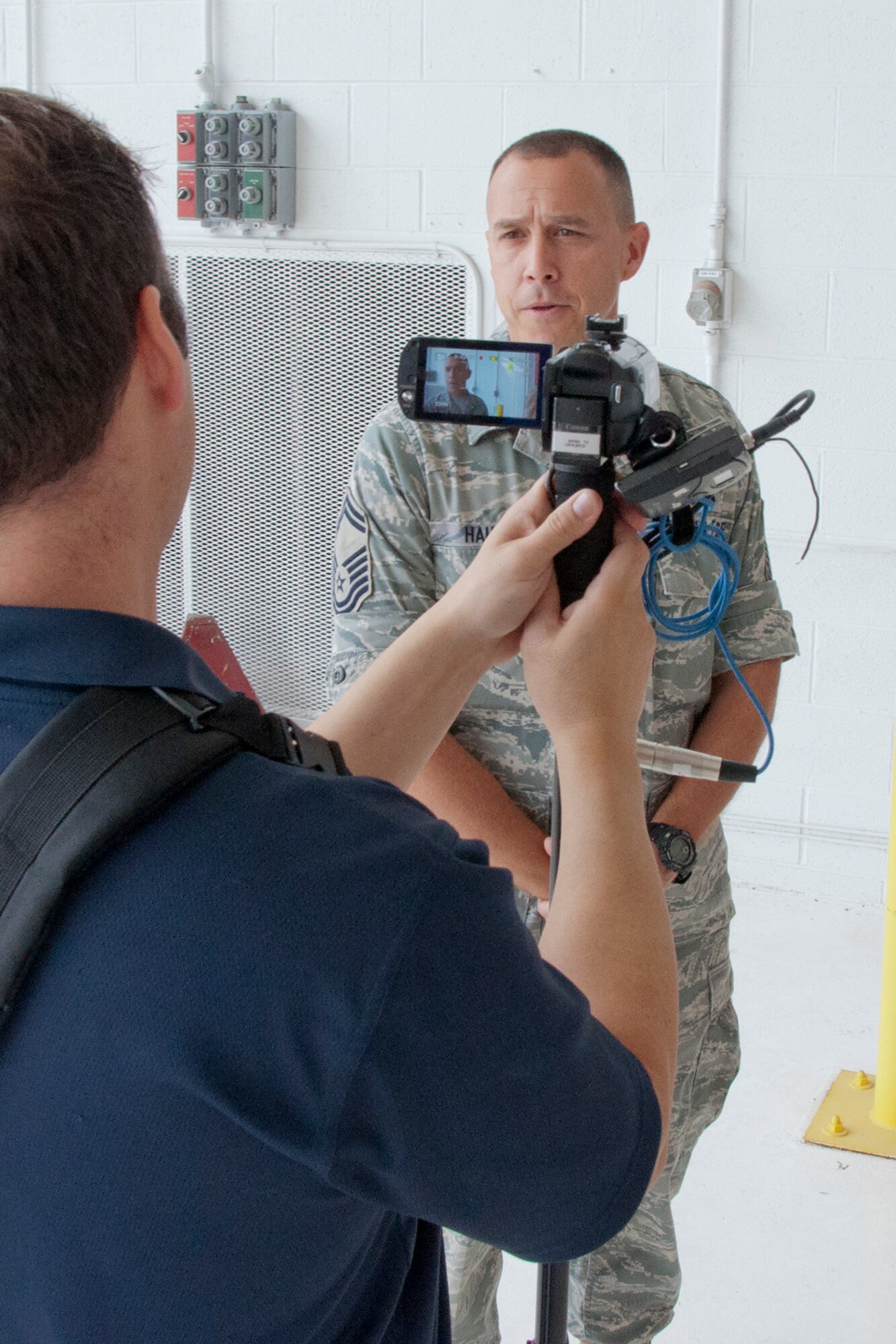 YOUNGSTOWN AIR RESERVE STATION, Ohio – The 910th Airlift Wing hosted a media flight Aug. 14, 2012, here. 

Approximately nine local media attended this event and flew on a C-130H Hercules aircraft to watch a cargo drop training demonstration at Camp Ravenna Joint Military Training Center, Ravenna, Ohio. They also interviewed subject matter experts from several missions located at YARS including aerial spray, entomology, emergency operations, life support, the fire department, security forces and pallet building. (U.S. Air Force photo/Staff Sgt. Megan Tomkins)