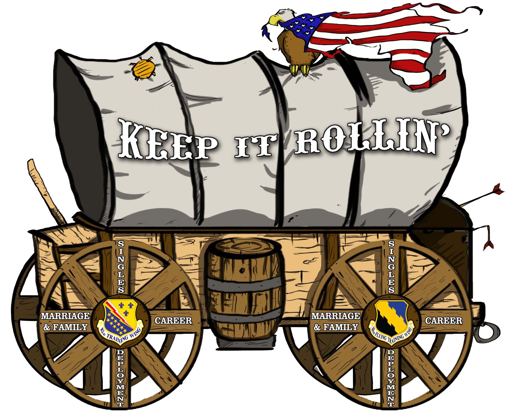 Logo for Keep It Rollin' Focus Week