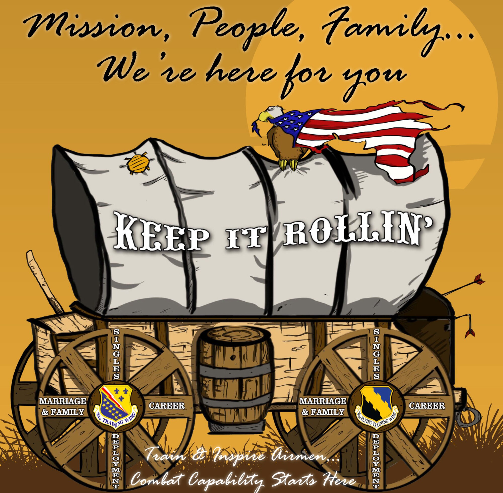 Keep It Rollin' Focus Week

Marriage & Family, Single Airmen, Career & Deployment resources
