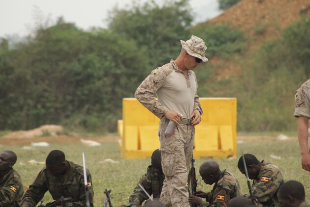 A small team of Marines from the 24th Marine Expeditionary Unit were sent on a unique mission in the east-central African country of Uganda.
