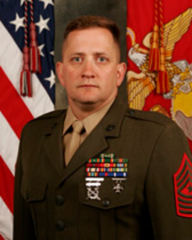 Sergeant Major Cartmill
Sergeant Major 2nd Battalion, 1st Marines