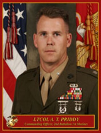 Lieutenant Colonel Priddy
Commanding Officer
2nd Battalion, 1st Marines