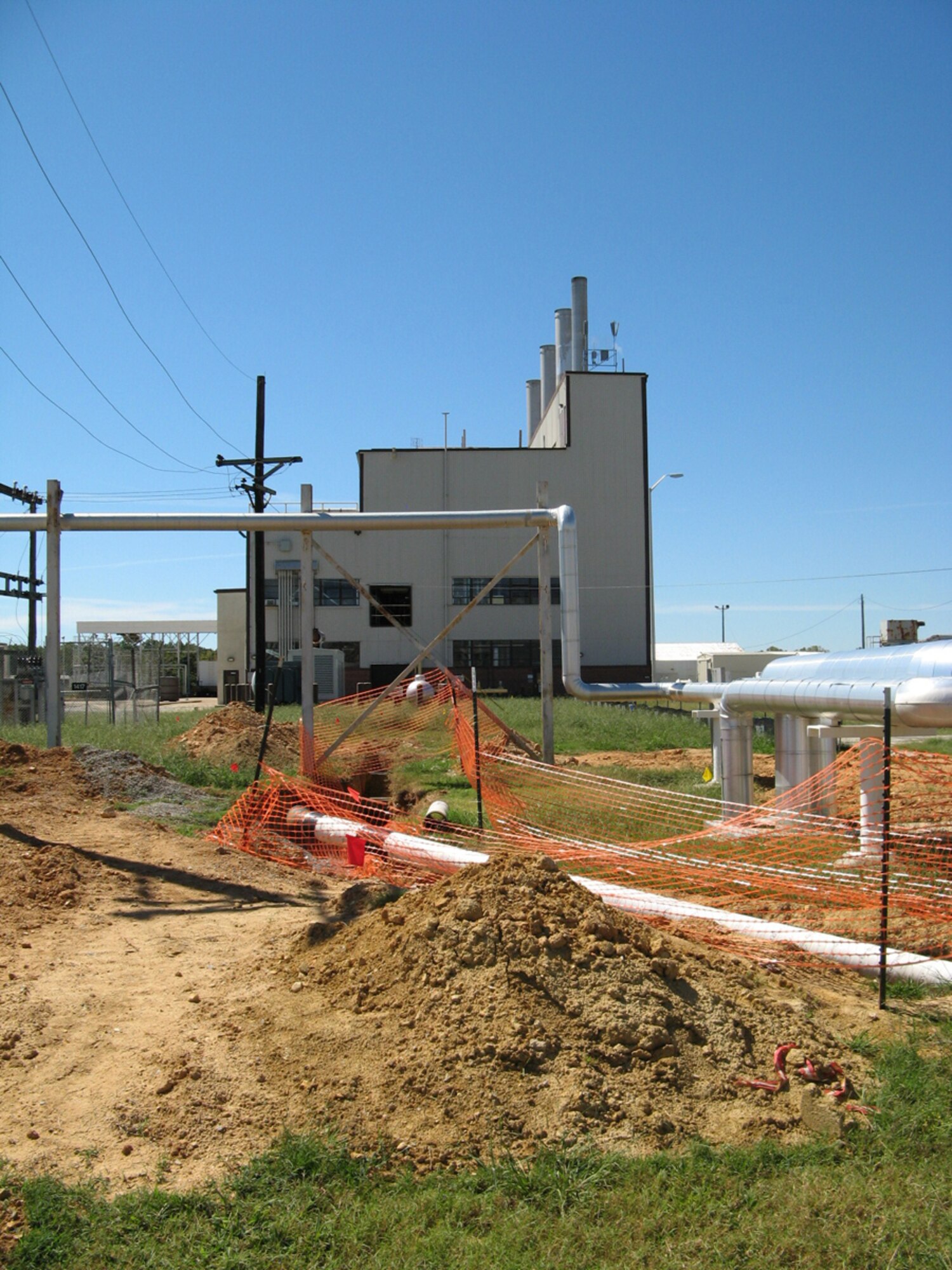 Before signing a 10-year contract with AEDC for natural gas, Elk River Public Utility District spent a year and a half replacing all of the aging natural gas lines to AEDC facilities such as the steam plant. The Air Force Civil Engineering Support Agency provided $1 million in funding for the pipe replacement. (Photo provided)
