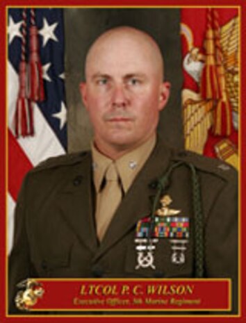 Lieutenant Colonel Wilson
Executive Officer
5th Marine Regiment