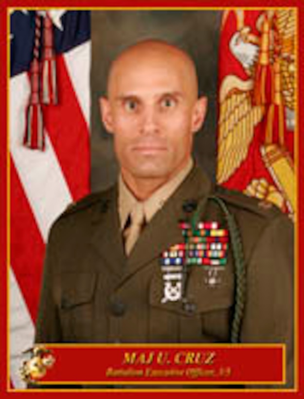 Major Urbano Cruz
Executive Officer
3rd Battalion, 5th Marines