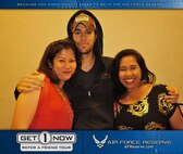 Reservists who referred a friend through the Air Force Reserve's Get 1 Now program received two free tickets to see Enrique Iglesias in Anaheim, CA on August 11. Visit www.get1now.us for more information and to submit your referral. (U.S. Air Force courtesy photo)