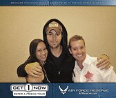 Reservists who referred a friend through the Air Force Reserve's Get 1 Now program received two free tickets to see Enrique Iglesias in Anaheim, CA on August 11. Visit www.get1now.us for more information and to submit your referral. (U.S. Air Force courtesy photo)