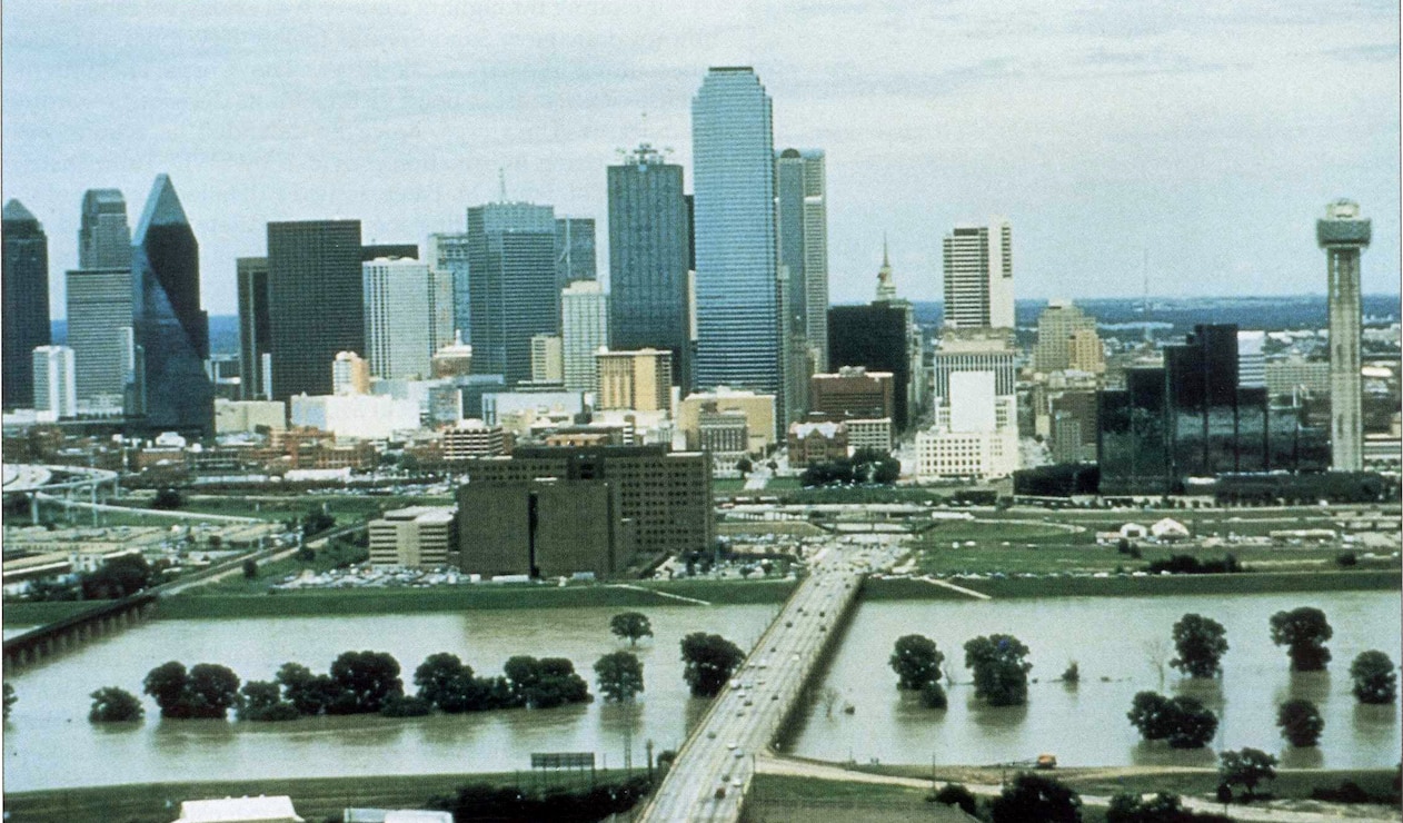 Dallas Floodway 1989 floods 