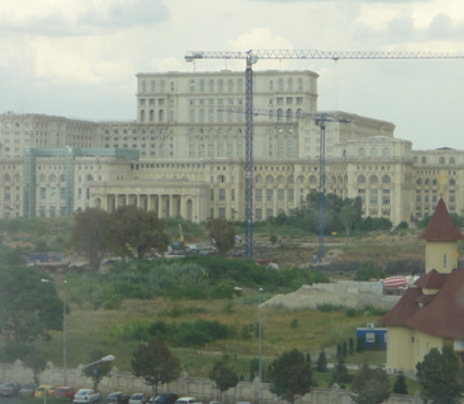 ROMANIA — Through a partnership with the U.S. European Command, the U.S. Army Corps of Engineers Europe District will oversee renovation of the basement of the world's second largest office building, Romania's Palace of the Parliament, remodeling it to be able to accommodate a new training classroom and conference room. (Photo by Courtesy Photo) 
